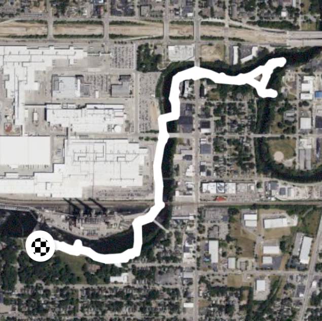 Lansing Riverwalk: Moors Park to Sandford National