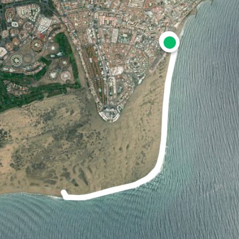 Maspalomas Beach return