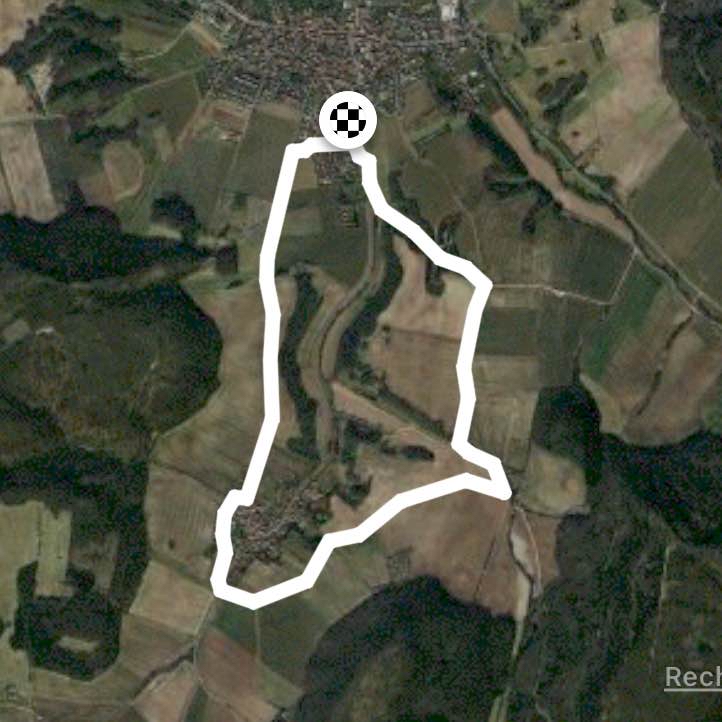 Nordic Walking Route Uder