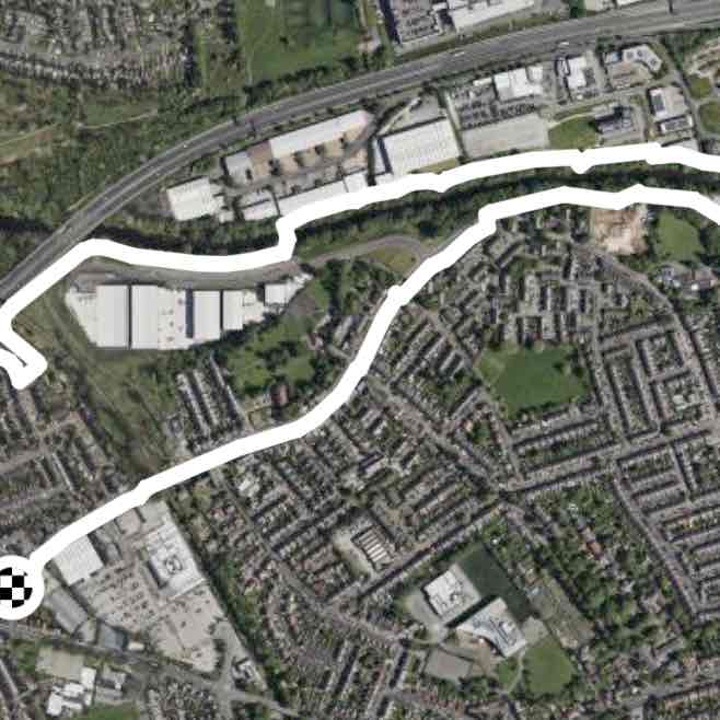 Transpennine trail Cheadle Heath section