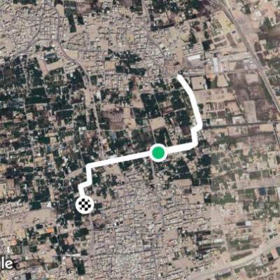 طريق مشي أم الحمام - الحلة