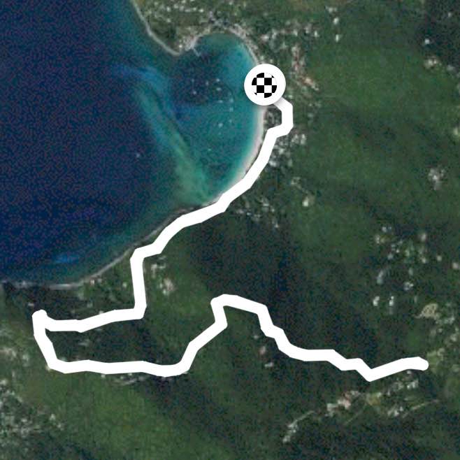 Cane Garden Bay 2 base of Sage mountain