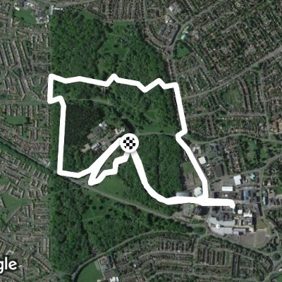 Walk  around  boating lake and in woods