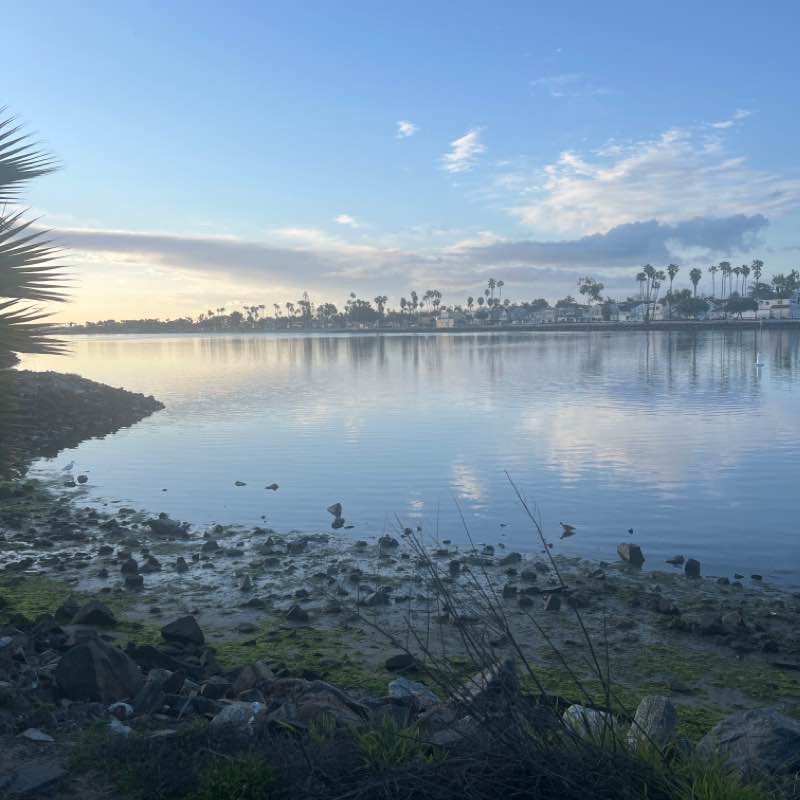 Marina, stadium, in reverse