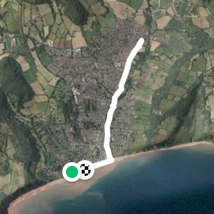 Manor road Carpark to Rugby club & back
