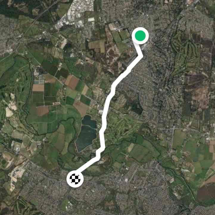 Ferndown to Bear Cross