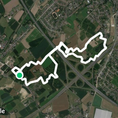 itinéraire dans Lauwe
