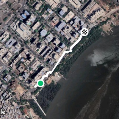 Route near Sector 119b