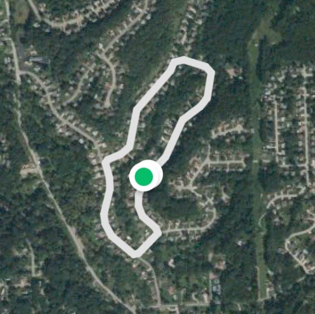 1 Mi. Neighborhood loop
