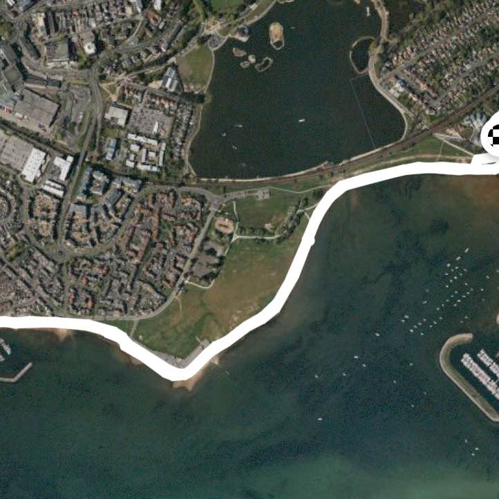 Whitecliff to Poole Quay and return.