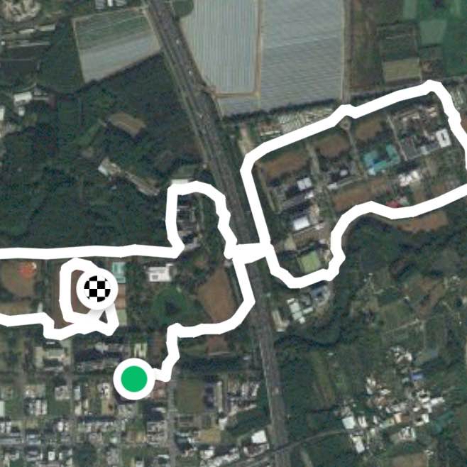 高雄科大校園路跑-為視障跑友陪跑作努力💪