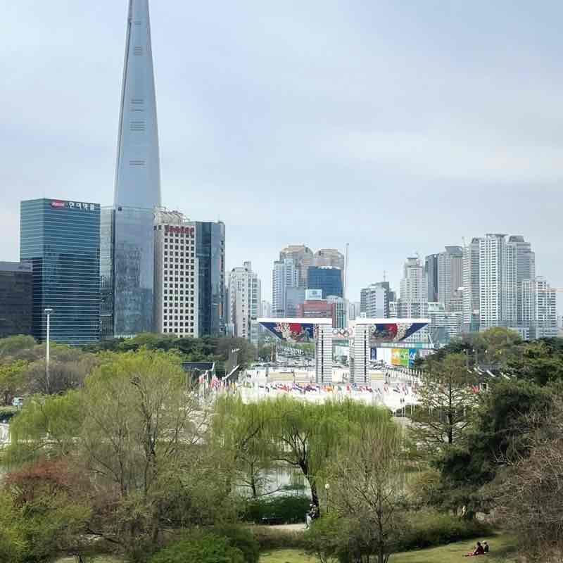 올림픽 공원 워킹