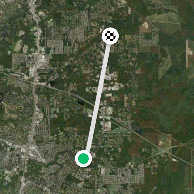 Tammany Trace towards Abita Springs