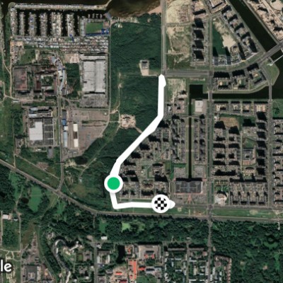 маршрут в Yuzhno-Primorskyыыыцы