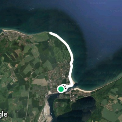 Vom Hafen zur Hermannshöhe in Travemünde u. zurück