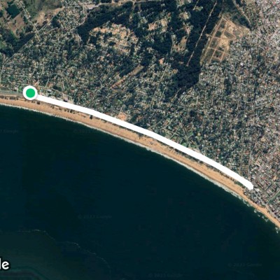 caminata por la rambla