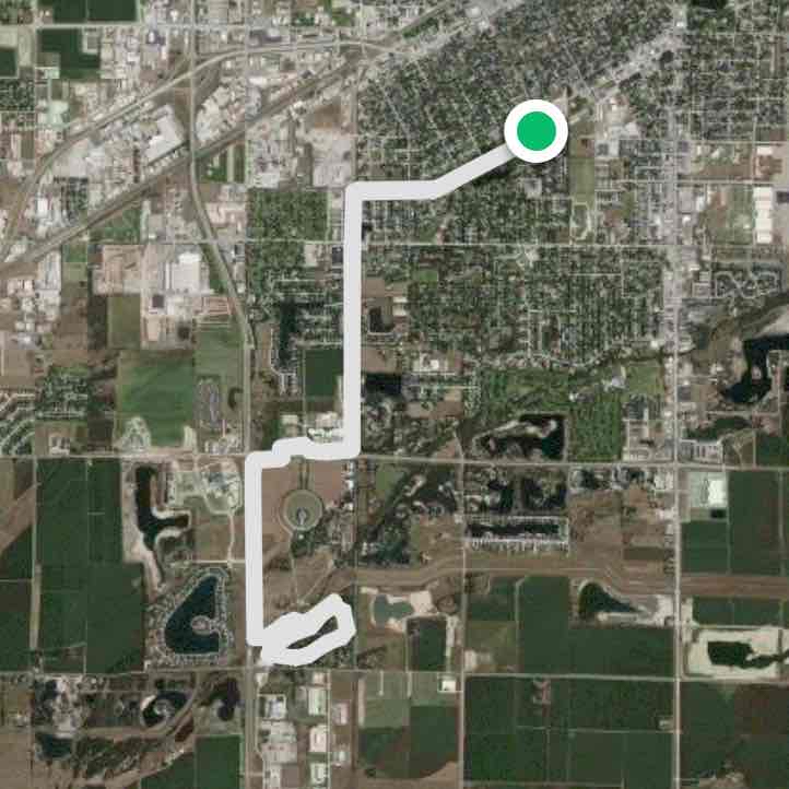 Sux Lake to Hall County