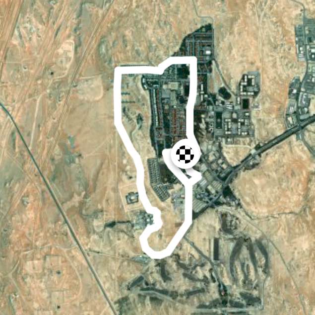 Udh jog / walk route