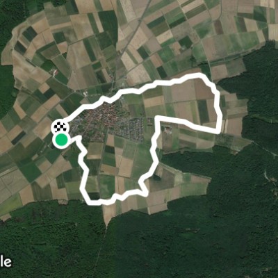 Route in Gramschatz