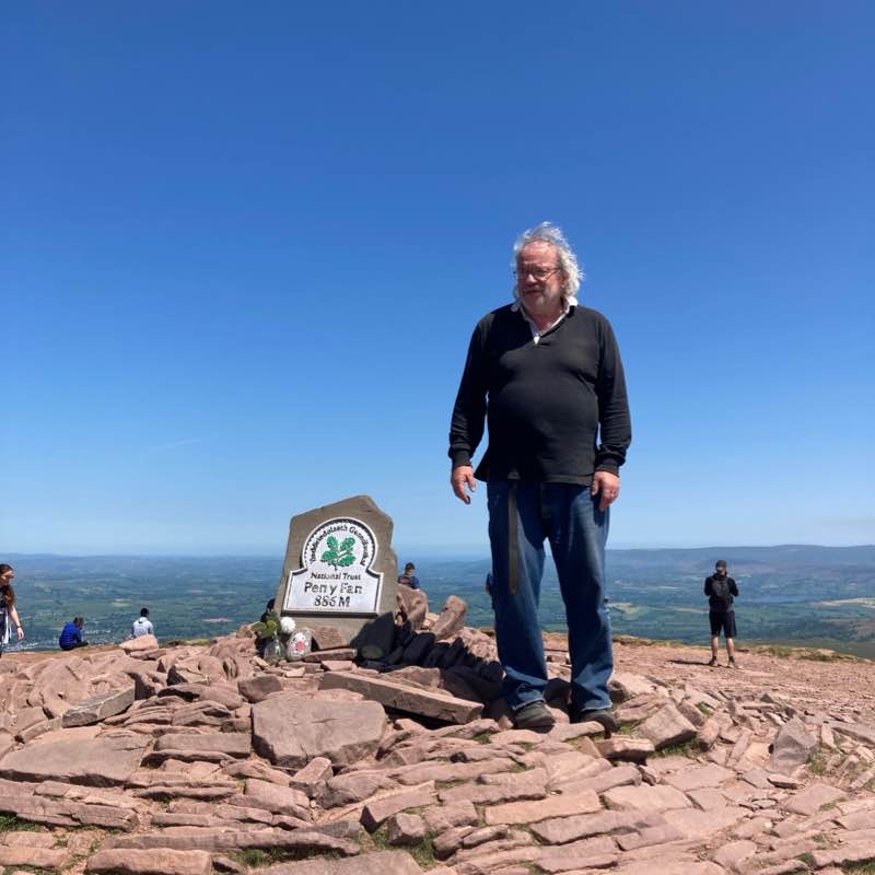 Penyfan from taf fechan forest