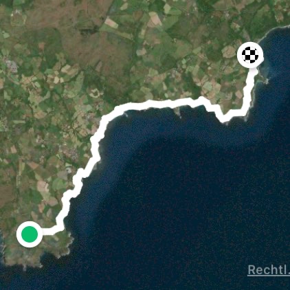 Lizard nach Coverack Southwest Coast Path