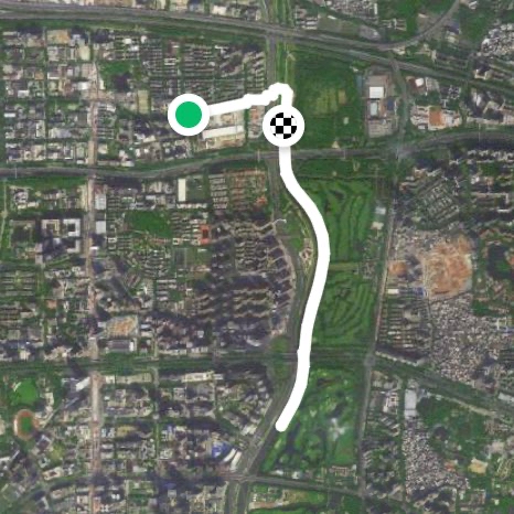 大沙河5公里慢跑