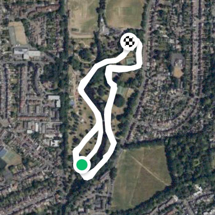 5k run 4 time up the hill