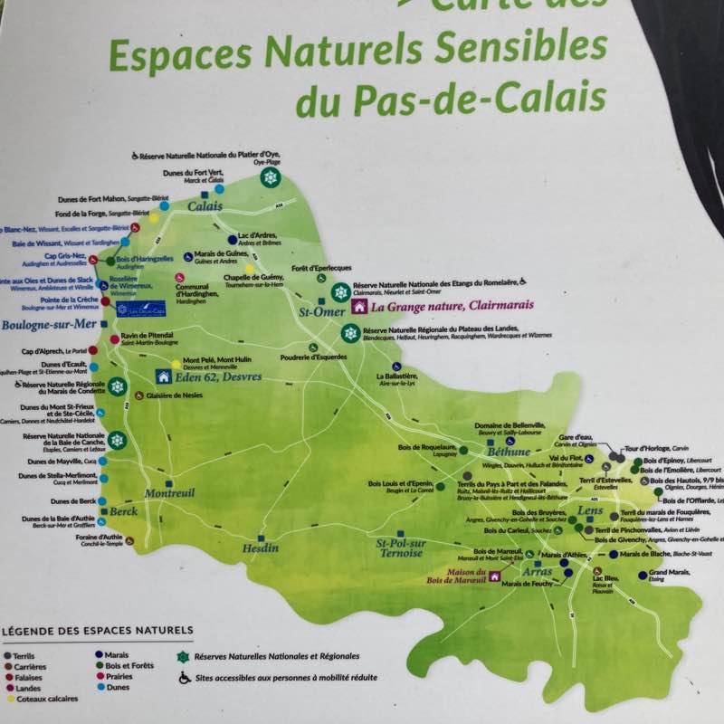 Le mariage entre le bois, les dunes et la faune