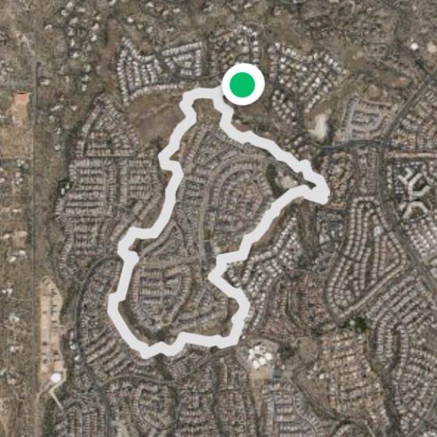 Vistoso Nature Trails, Back Nine Holes