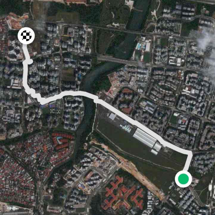 Sengkang LRT (SW) Trail (3km- no loop