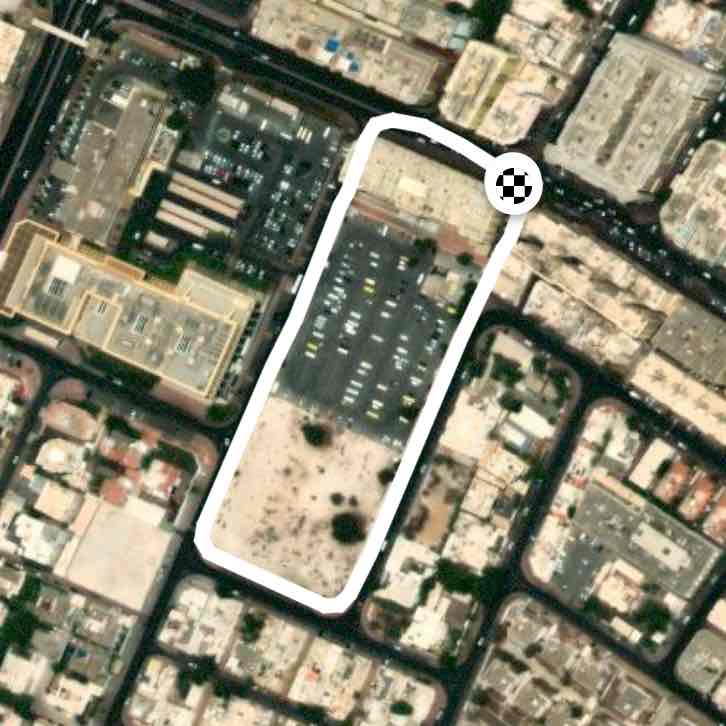 Iranian Hospital Walkway