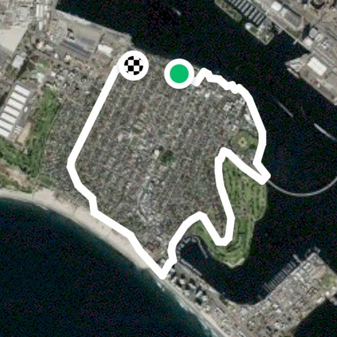 Coronado island clockwise