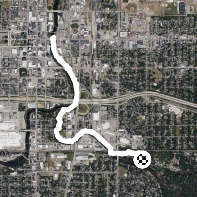 Potter Park to Michigan Ave/Downtown