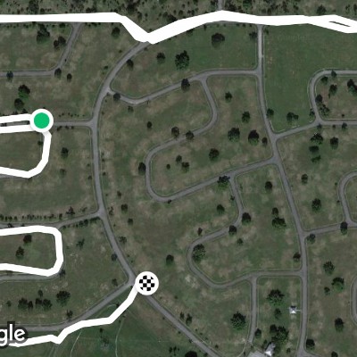 Route near Homestead Air Reserve Base