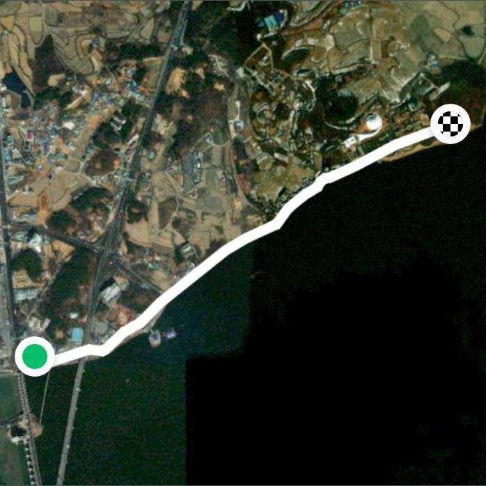 Pyeongtaekho Lake Seawall