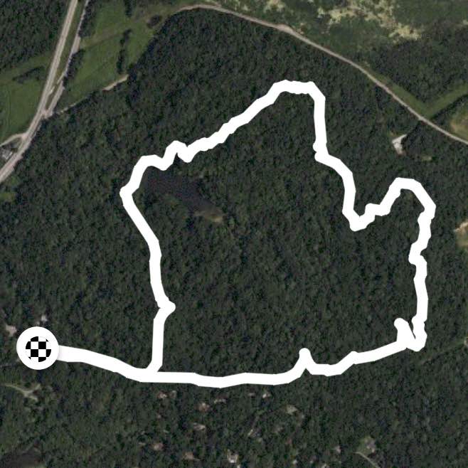 Audubon State Park, Backcountry Trail