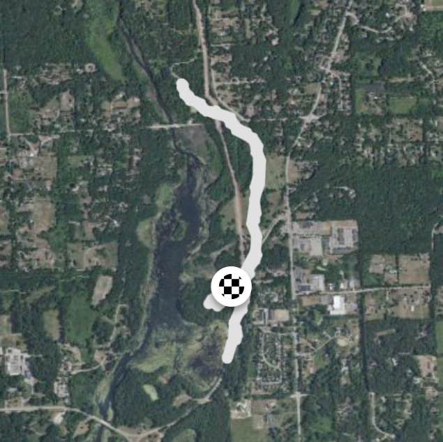 Milford Trail from Supposed South Trail Entrances