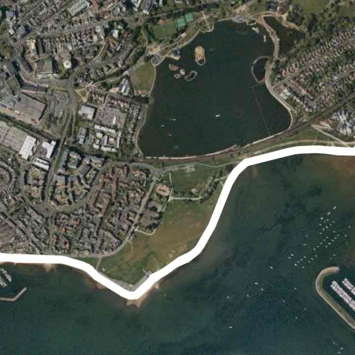 Whitecliff to Poole Quay and rtn