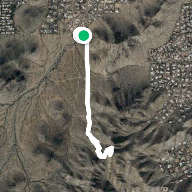 Dixie peak Phoenix mountain preserve