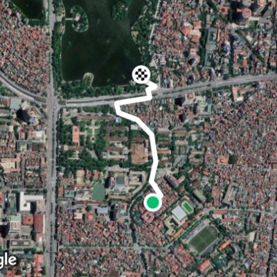 Đường đến Công viên Thống Nhất