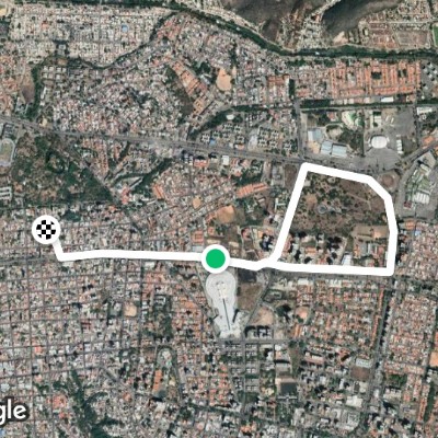 Ruta Av Venezuela y parque del Este, Barquisimeto