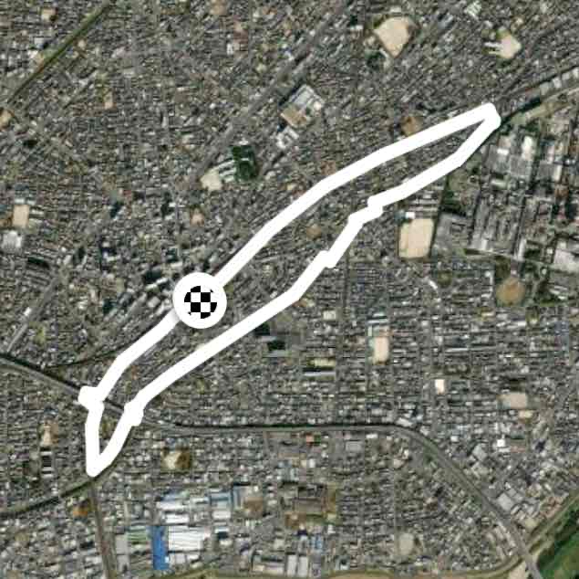 JR勝川駅-地蔵川