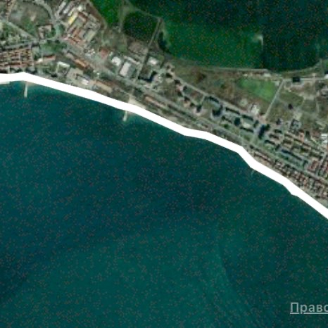 Набережная Помория от Нового города до старого.