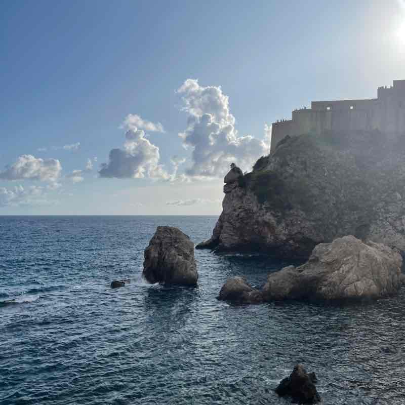 Dubrovnik Croatia afternoon walk