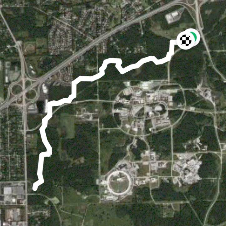 Waterfall Glen trail  10k