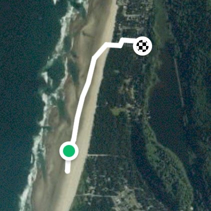 Walking on Pacific Ocean #OregonCoast #RockawayCoa
