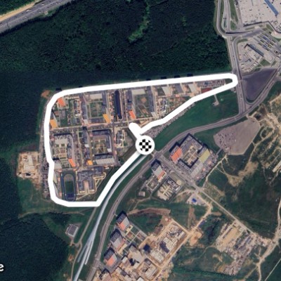 Route near Moskovsky