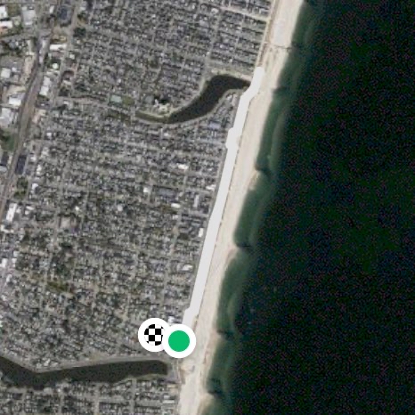 2 Mile Walk at Bradley Beach