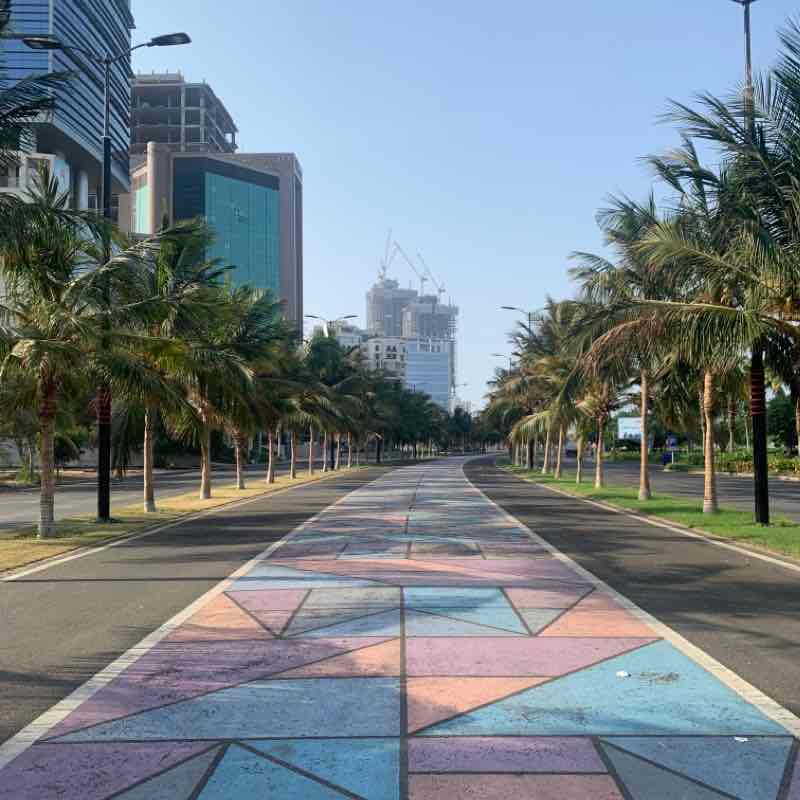 ممشى الواجهة البحرية جدة