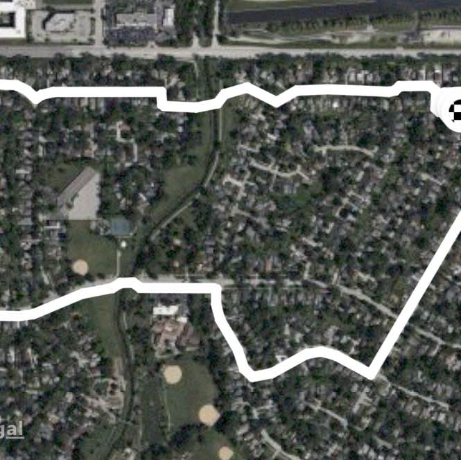 2 miles Fremont 2nd streetover bridge